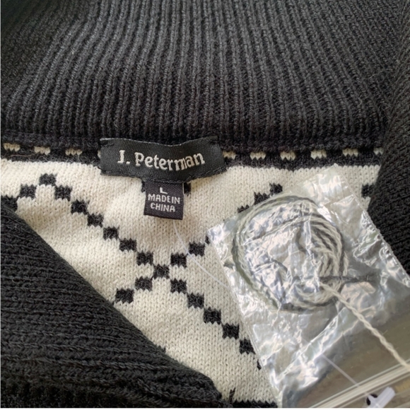 J Peterman Wool Duster Lagen-look Jacket - Picture 4 of 6